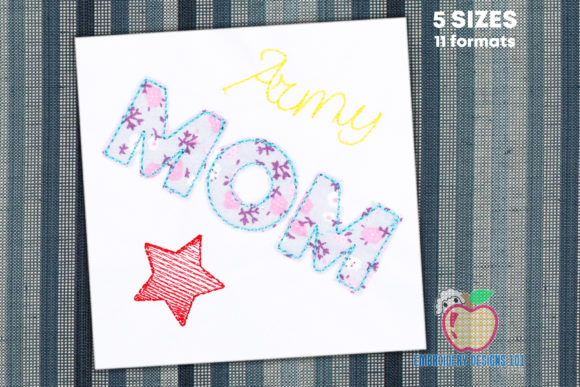 Army Mom Stitch Applique: A Designer’s Review
