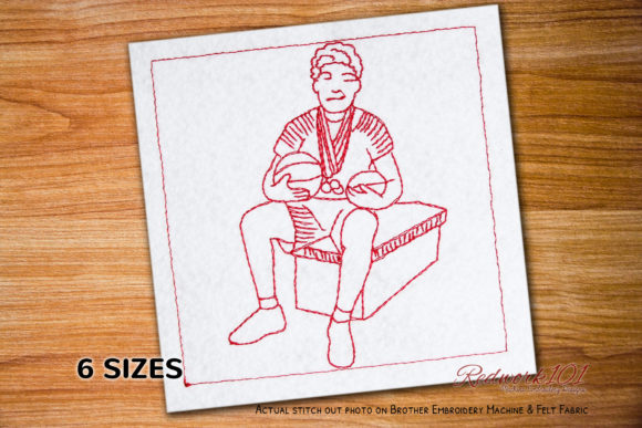 Basketball Player Posing with Basketball Design Review