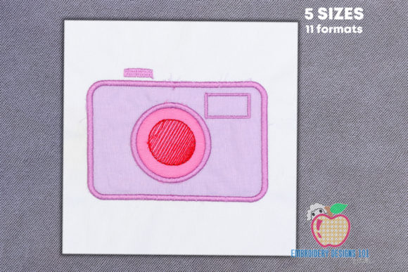 Camera Applique Design: A Stitcher’s Review