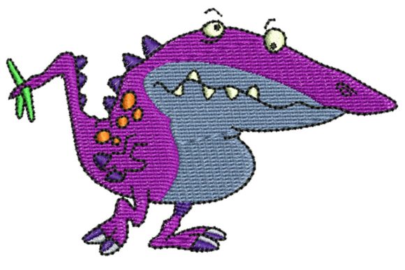 Dino Monster: A Designer’s Embroidery Review
