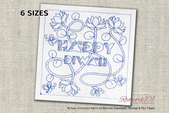 Diwali Greetings Bluework: An Etsy Seller Review
