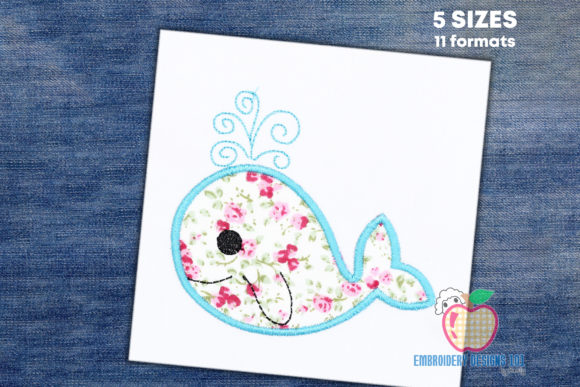 Female Whale Design Applique: An Etsy Seller Review