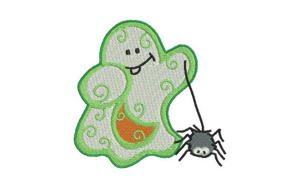 Ghost with Spider: A Seasonal Embroidery Review