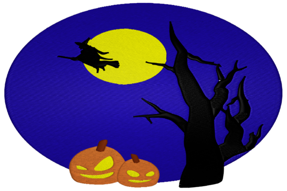 Halloween Witch Midnight: An Embroidery Designer Review
