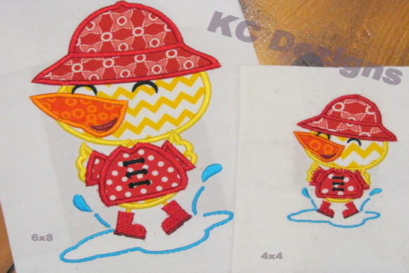 Puddle Duck Applique: Boutique Sweatshirt Review