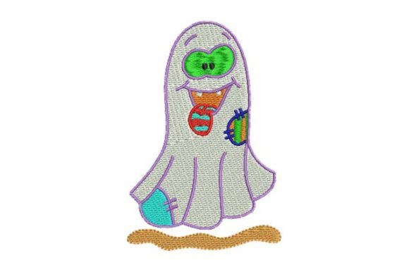 Silly Ghost: A Craft Fair Embroidery Review