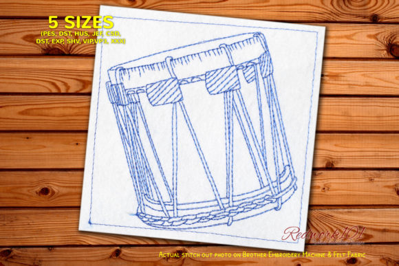 The Basler Drum Redwork: A Holiday Embroidery Review