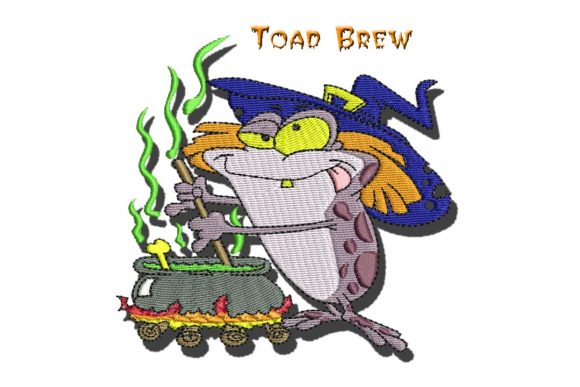Toad Brew: A Halloween Embroidery Design Review