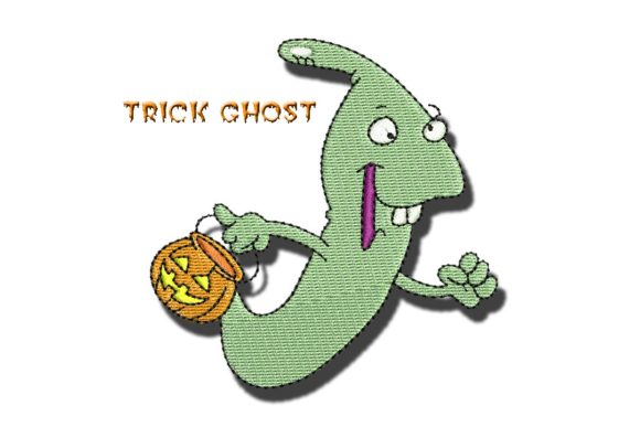 Trick Ghost: A Halloween Embroidery Design Review